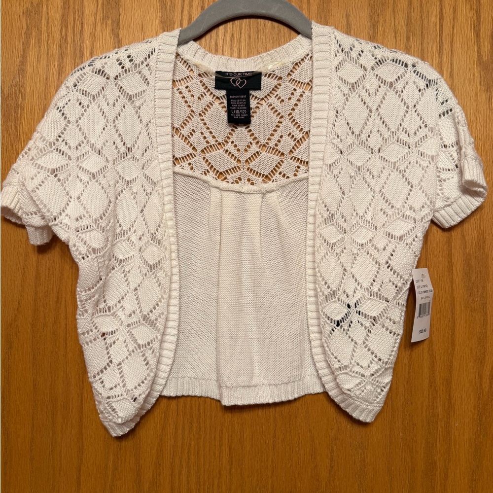 It's Our Time Cream Knit Cardigan